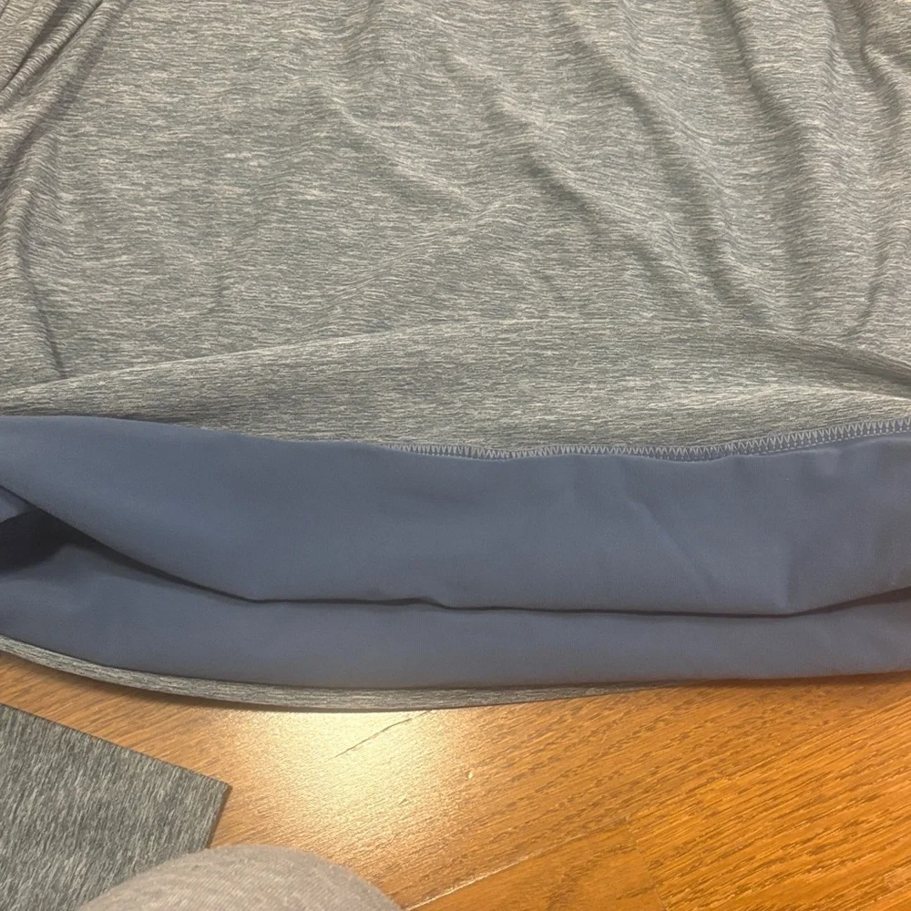 Bench Heather blue grey Tank & High-Waist Leggings Set - Picture 5 of 7